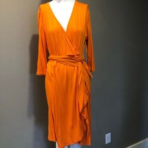 Amelia Faux Wrap Dress
